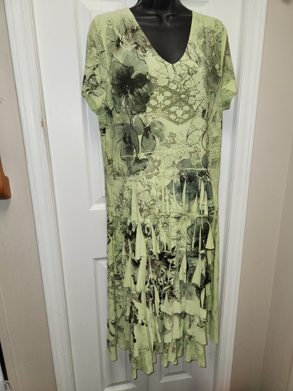 🍉Pretty Woman Floral  Maxi Dress